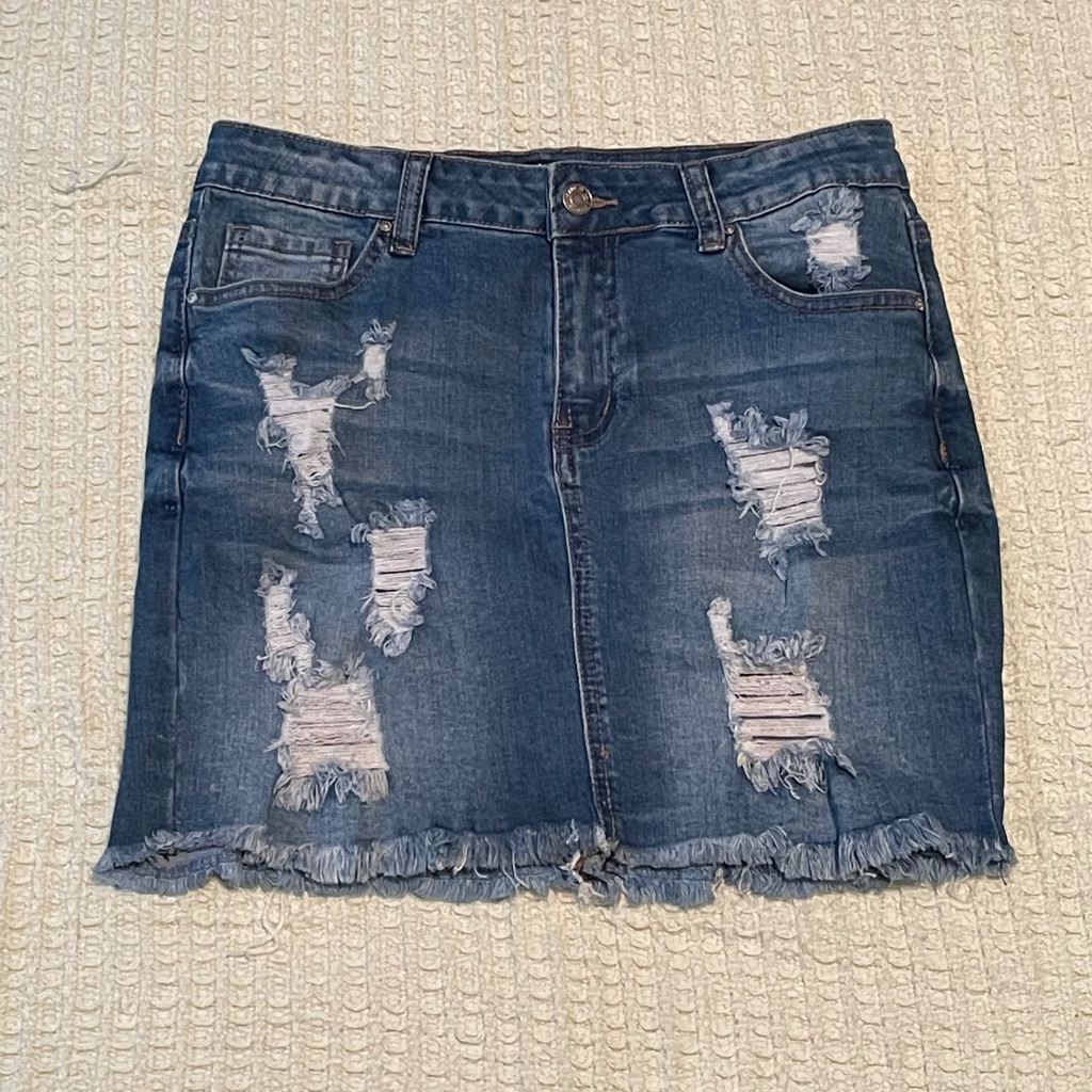 Wax Brand Denim Skirt